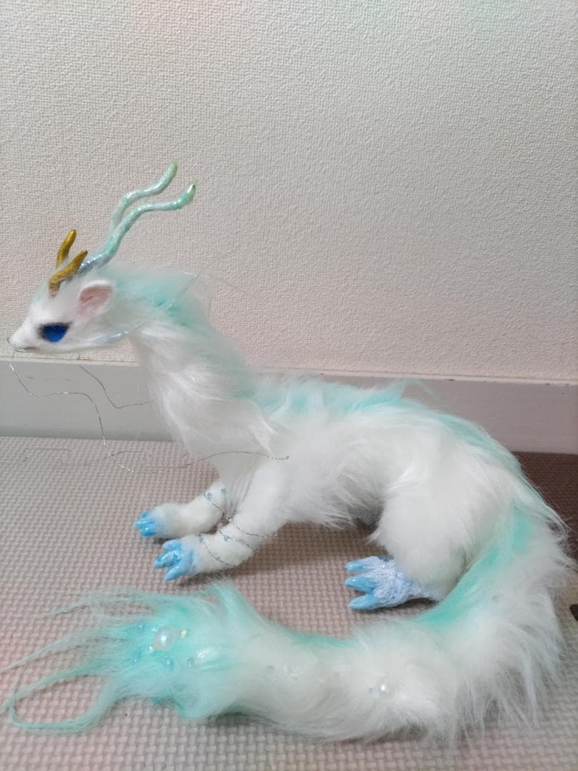 アートドール　ドラゴン　龍　幻獣　作家様　ぬいぐるみ