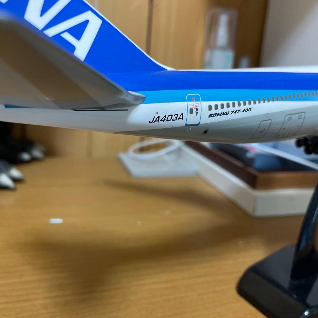 希少ANA ボーイング747 モデル 1/200