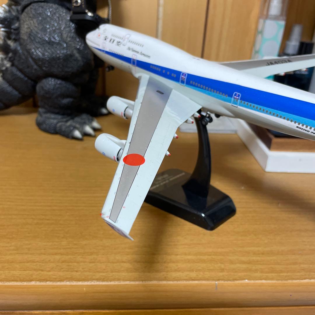 希少ANA ボーイング747 モデル 1/200