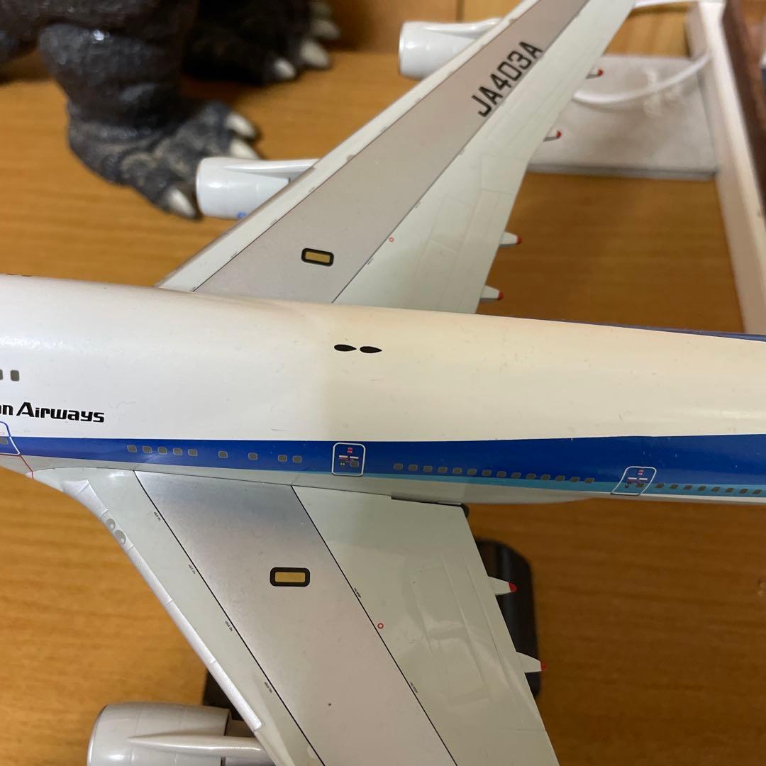 希少ANA ボーイング747 モデル 1/200