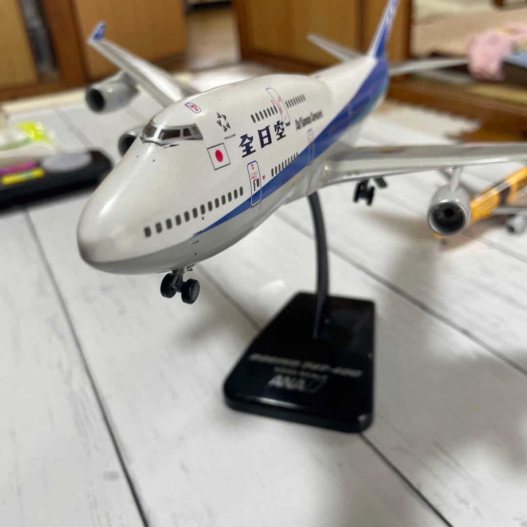 希少ANA ボーイング747 モデル 1/200