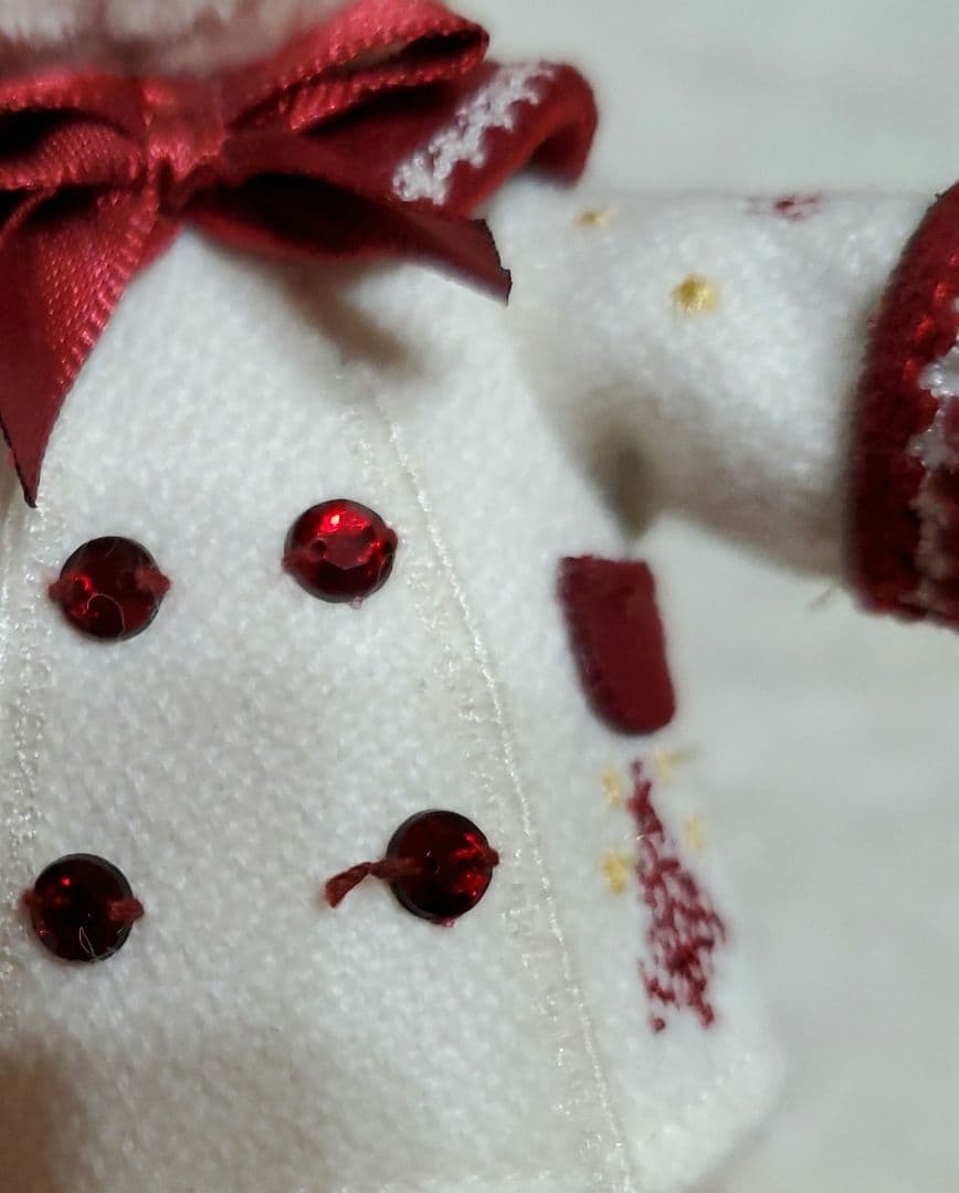 ダッフィー ダフフレ イッツクリスマス ぬいぐるみバッジ