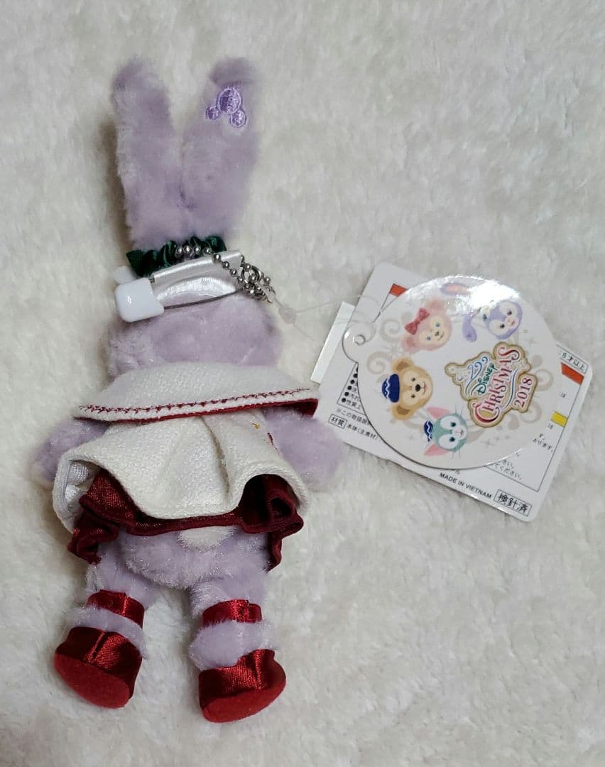 ダッフィー ダフフレ イッツクリスマス ぬいぐるみバッジ