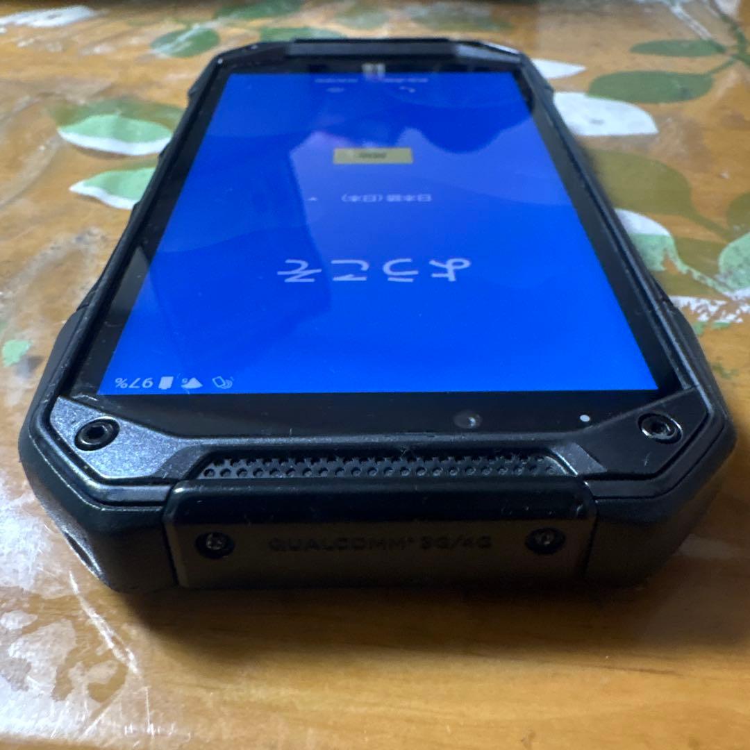 耐衝撃スマートフォン 大画面 日本語設定