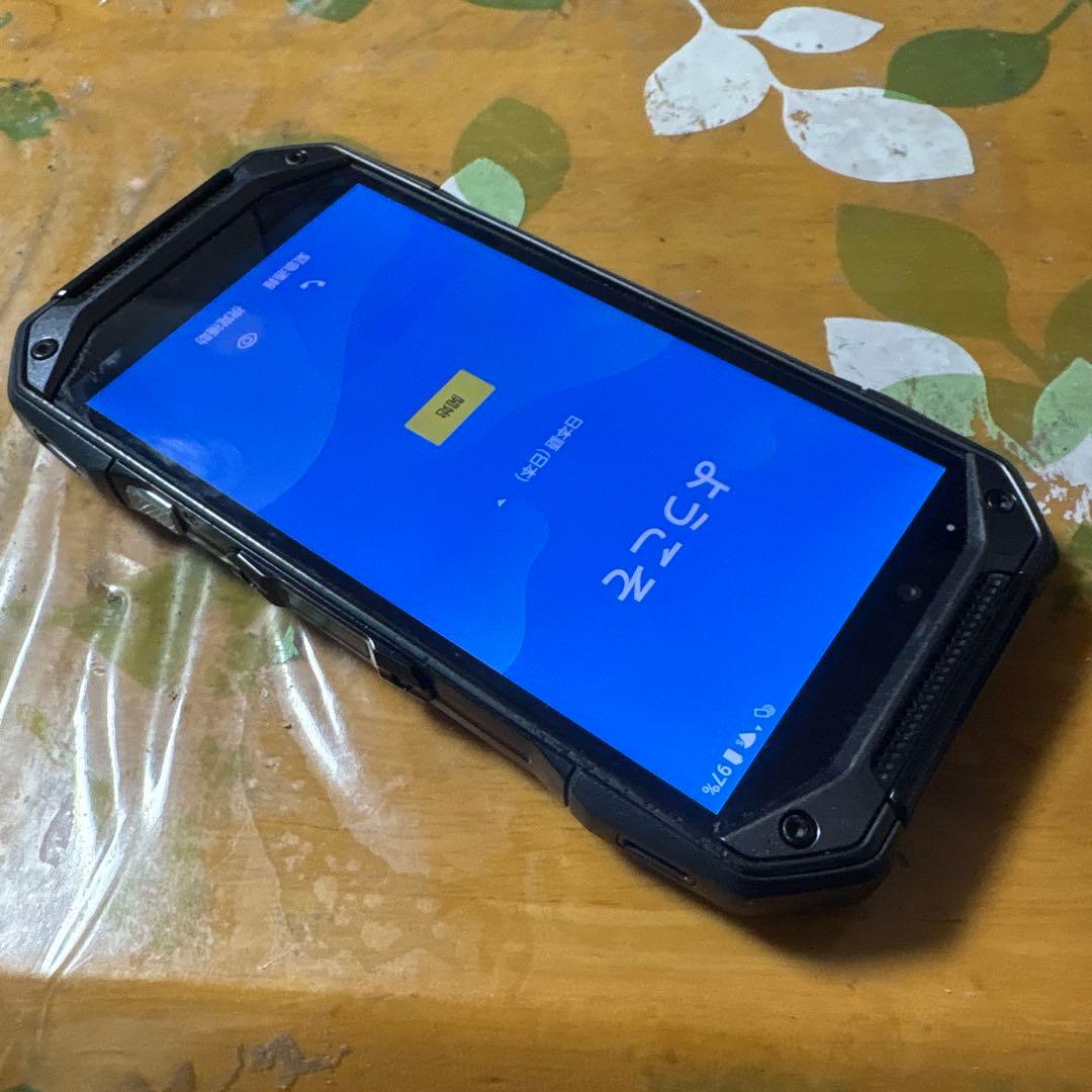 耐衝撃スマートフォン 大画面 日本語設定