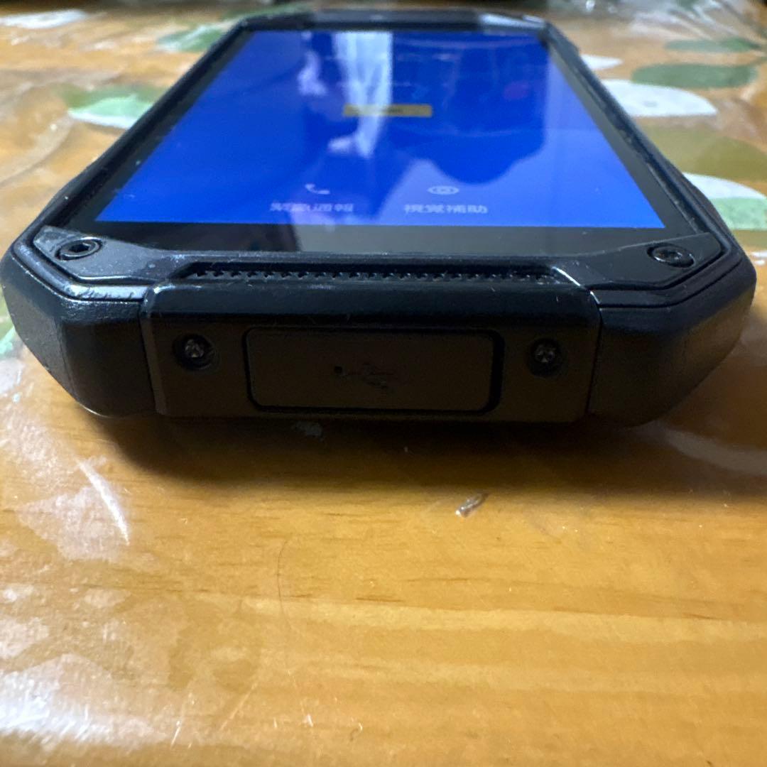 耐衝撃スマートフォン 大画面 日本語設定