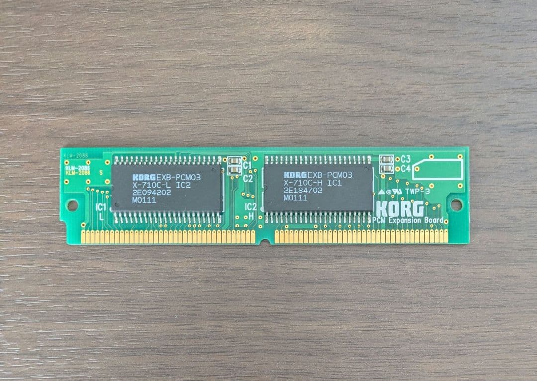 鍵盤楽器 KORG EXB-PCM03 FUTURE LOOP CONSTRUCTION