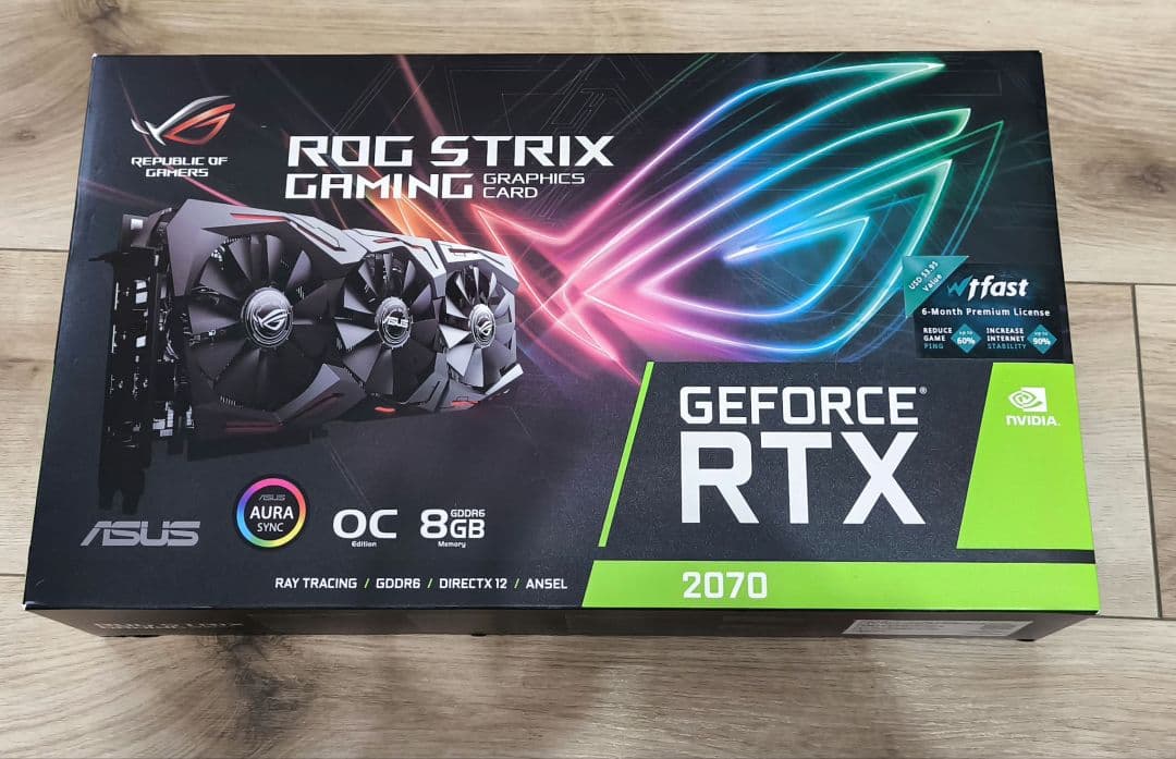 グラフィックボード・グラボ・ビデオカード ASUS ROG STRIX GAMING GeForce RTX 2070