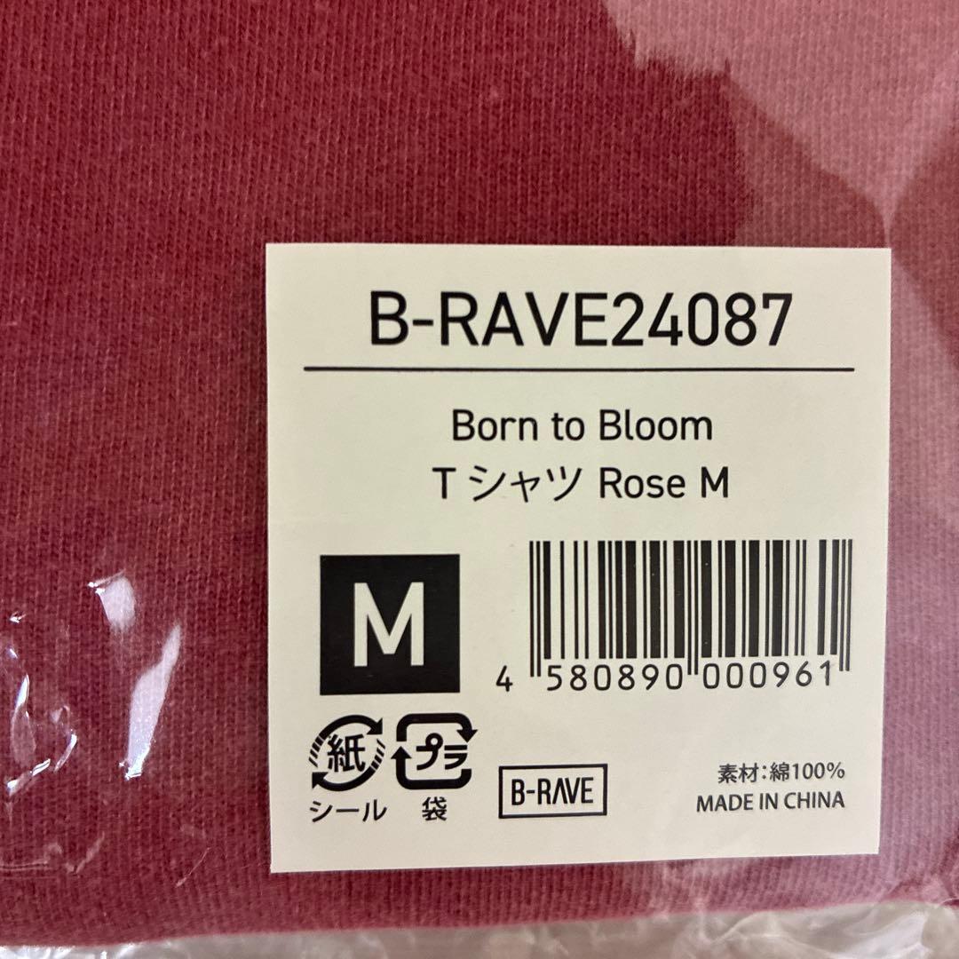 HANA Born to Bloom Tシャツ Rose Mサイズ 公式グッズ