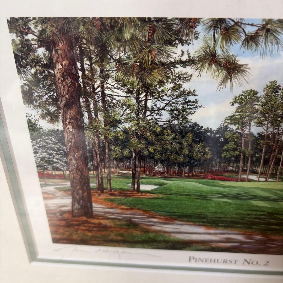 全米オープンが開かれた事もあるPinehurst No. 2 風景画