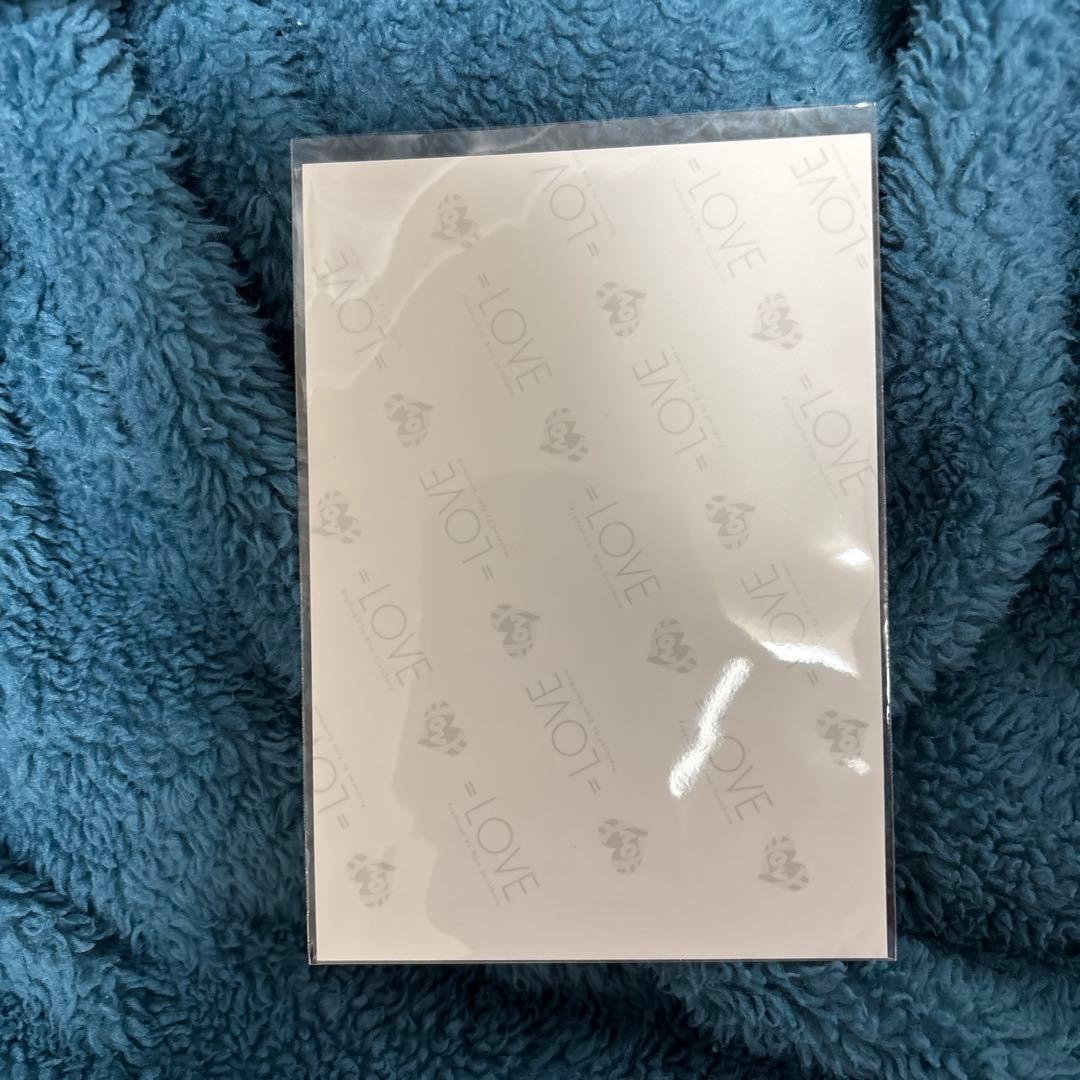 イコラブ　大場花菜　直筆　コメ　ラブソングに襲われる　ヒキ