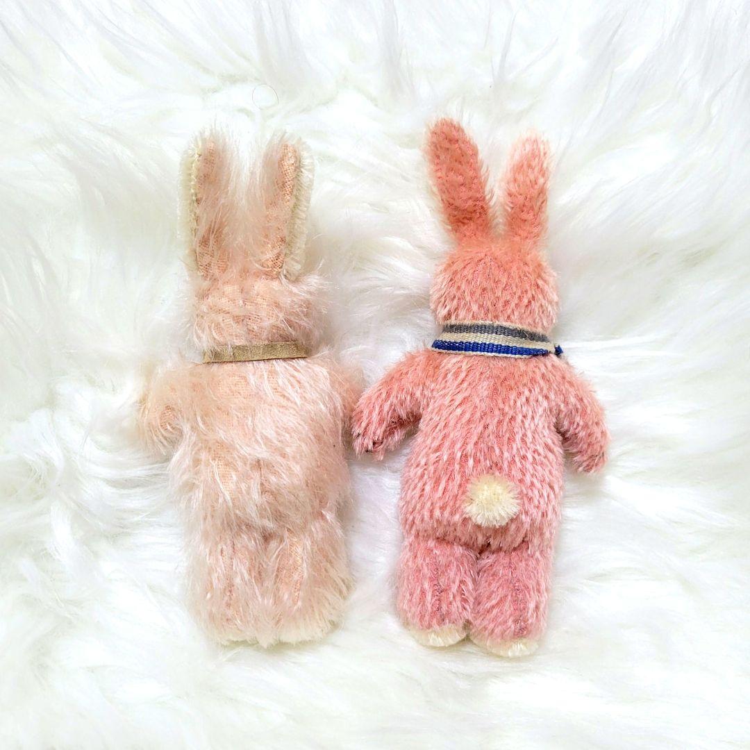 作家　ぬいぐるみ　テディキャット　うさぎ　アーティスト作品　モヘア