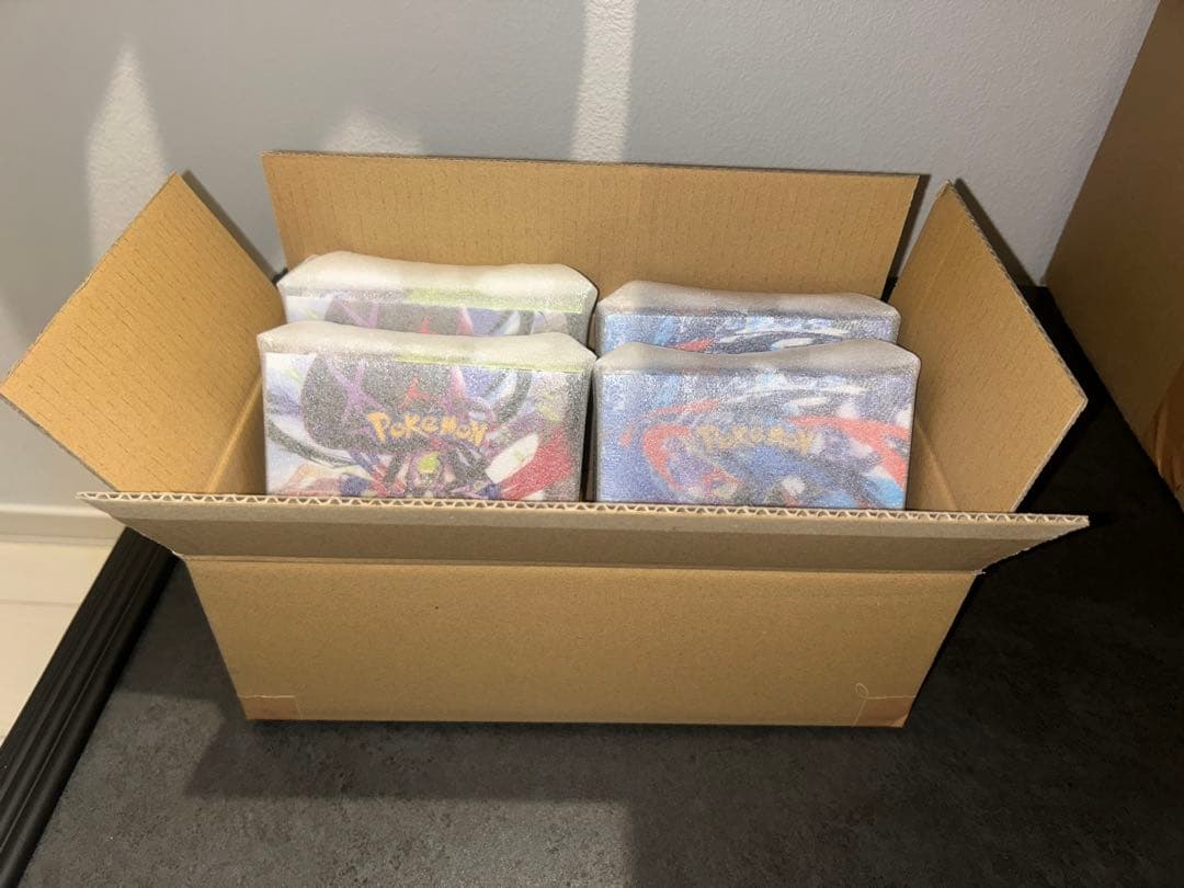 ポケモンカードムキニスゼロ・ニンジャスピナーBOX シュリンク付き