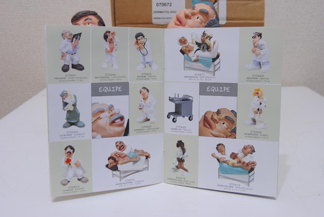 イタリア アンタルティディー Antartidee 皮膚科医 医者 フィギュア