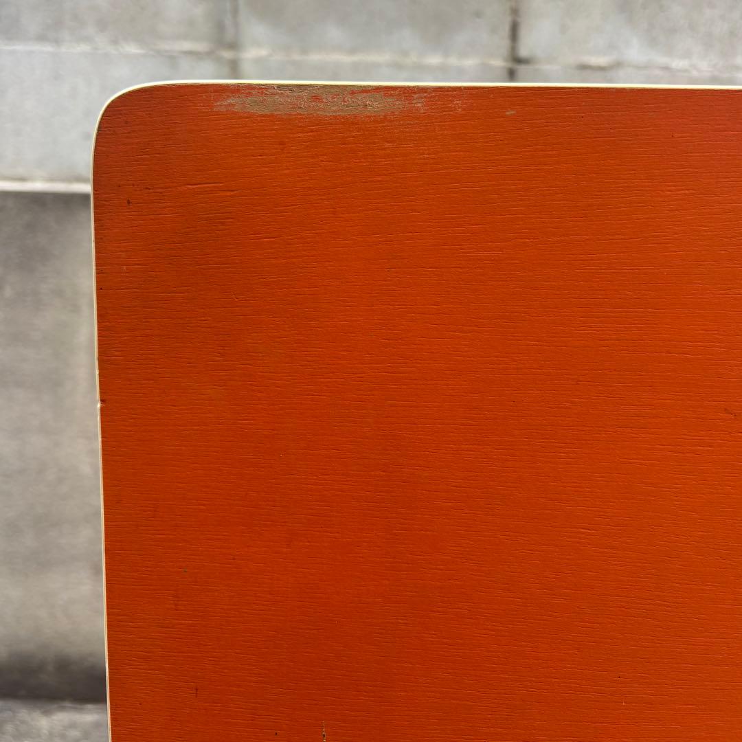 レトロポップ オレンジ 5段チェスト・ショップ什器・店舗用収納・昭和レトロ