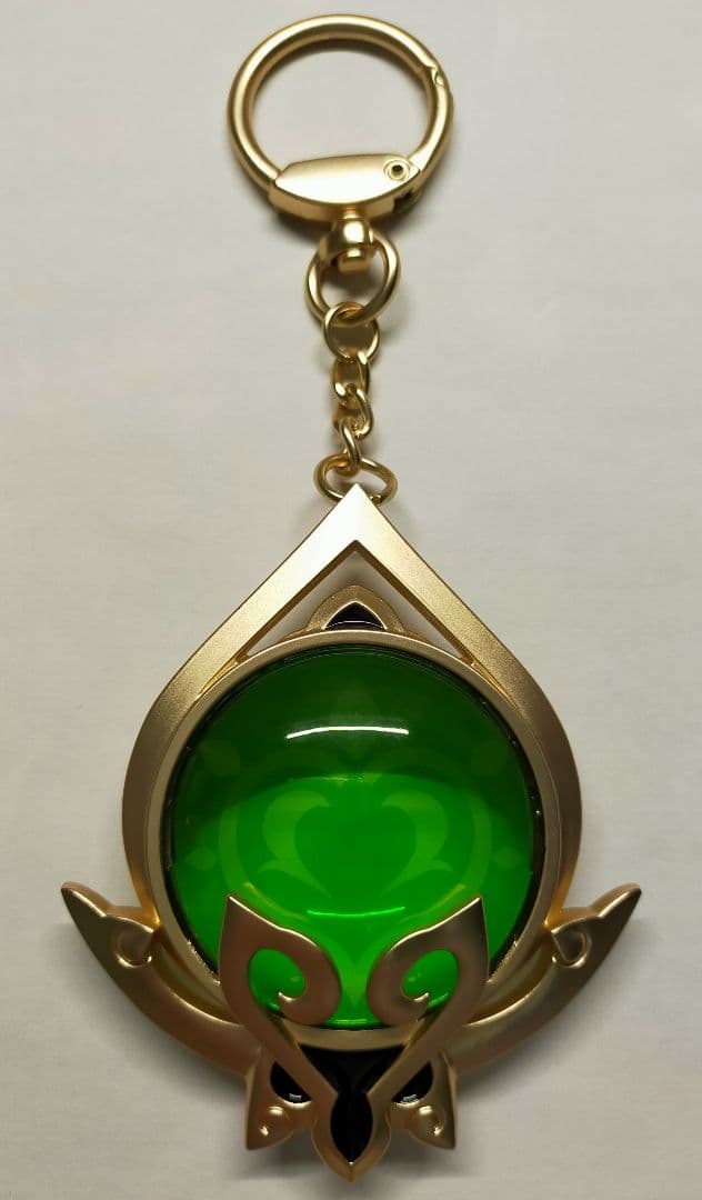 原神 神の目 4点セット 風 雷 岩 草 miHoYo刻印 金属