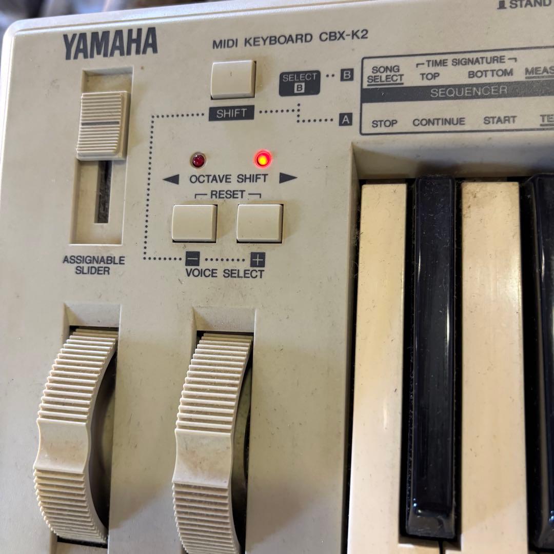 ヤマハ　CBX-K2 MIDIキーボード　通電のみ
