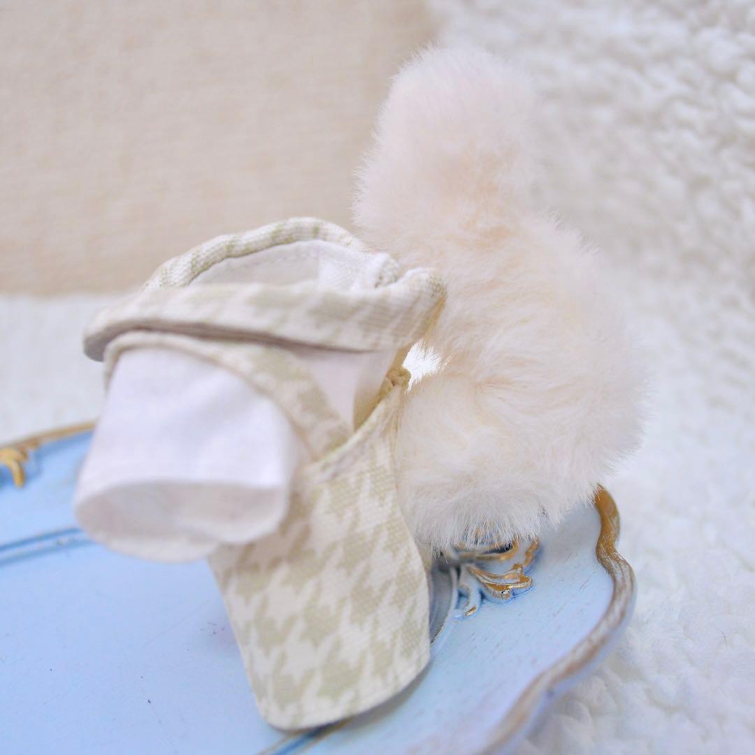 12cm ぬい服 ペアルックねこセット ⑤