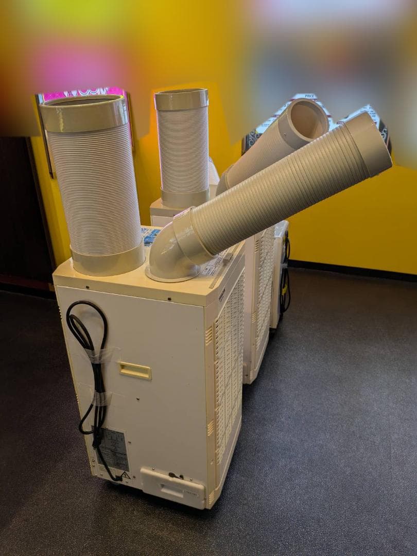 スポットクーラー ３台　SSA-Y25 　SAC-204NG　SAC-408NG