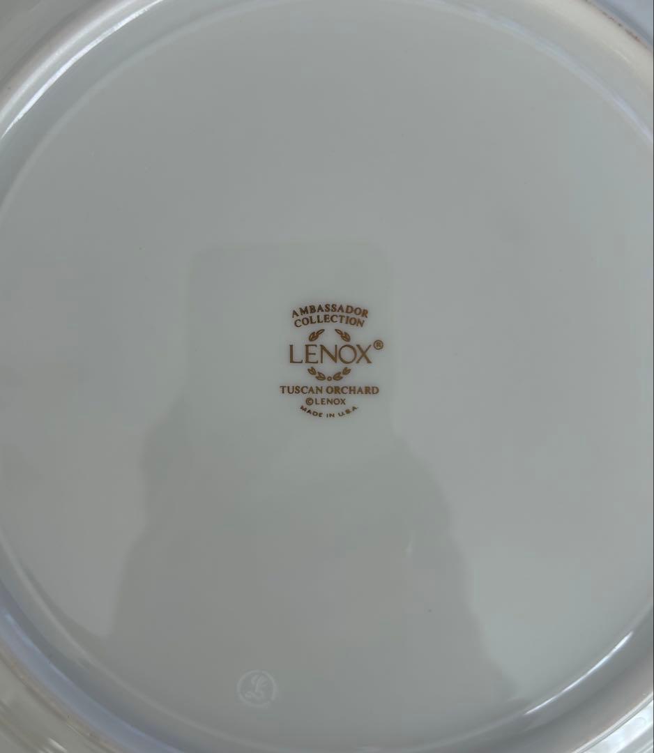 LENOX Tuscan Orchard 大皿　5枚セット