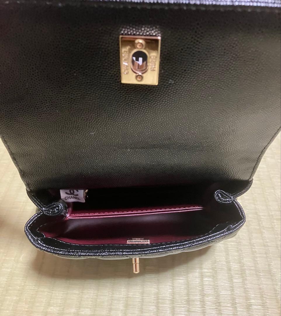 CHANEL ノベルティ ハンドバッグ チェーンショルダー付 2WAY仕様