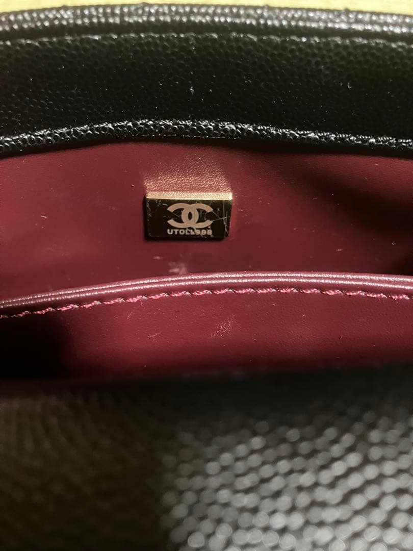 CHANEL ノベルティ ハンドバッグ チェーンショルダー付 2WAY仕様