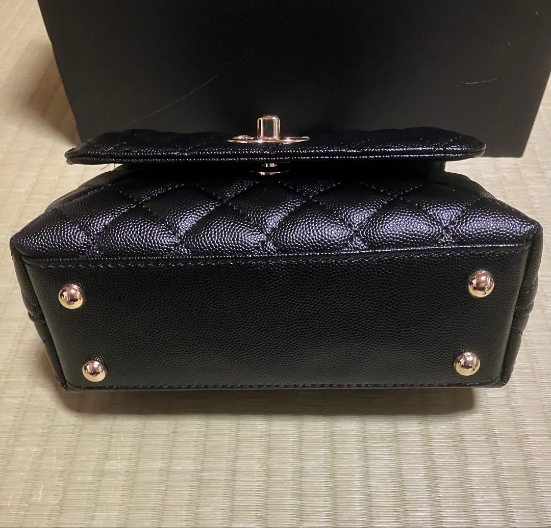 CHANEL ノベルティ ハンドバッグ チェーンショルダー付 2WAY仕様