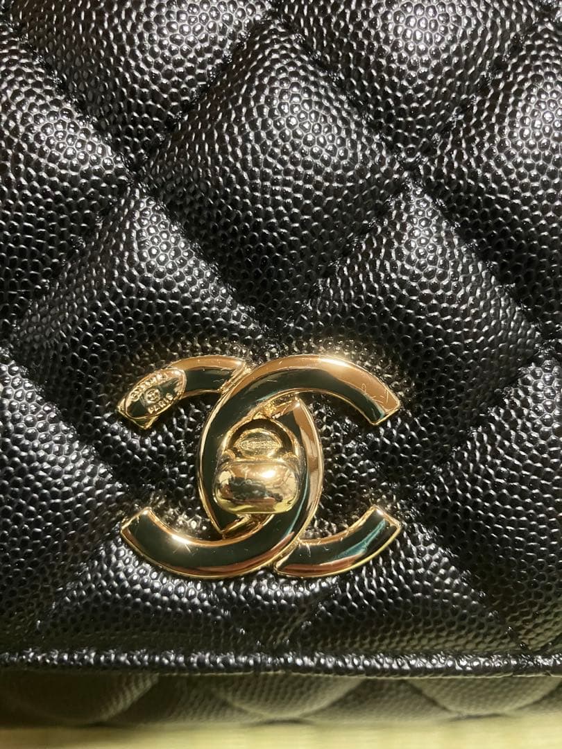 CHANEL ノベルティ ハンドバッグ チェーンショルダー付 2WAY仕様