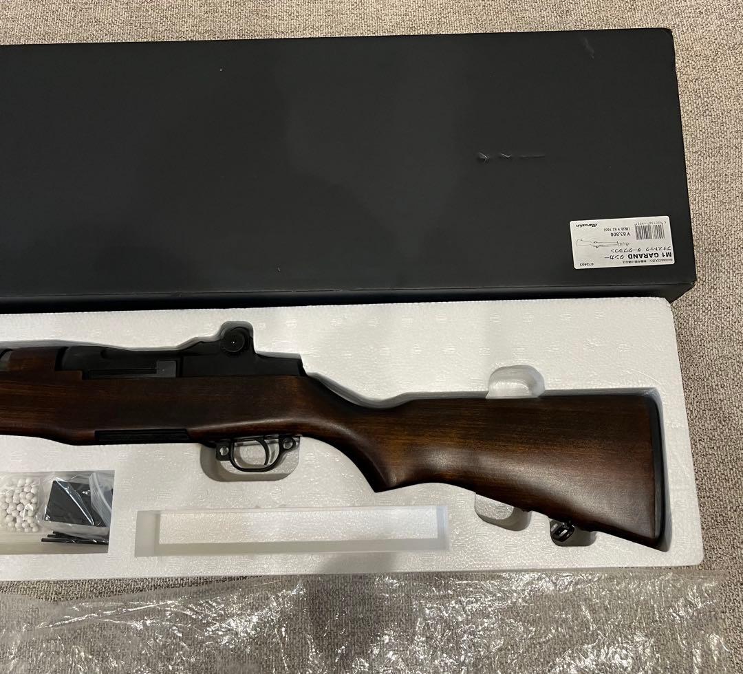 【美品】マルシンM1ガーランド　タンカー　6mm ダーク2ブラウン リアルウッド