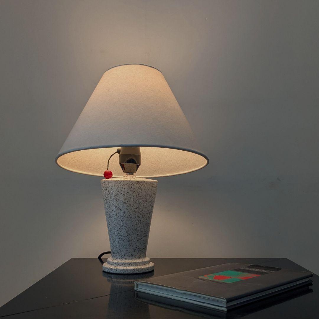 80-90s ヴィンテージ コイズミ テーブルランプ モダン 陶器 セラミック