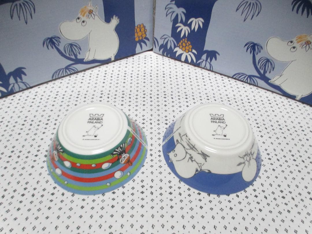 アラビア ムーミン ボウル リトルミイ ソープバブル & トロールオンアイス