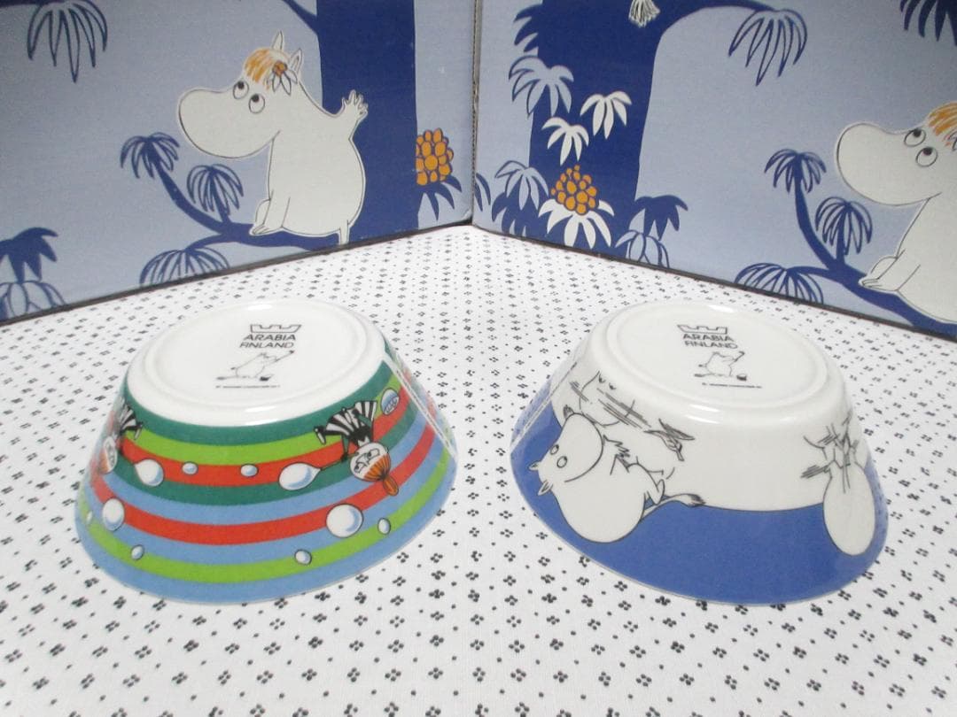 アラビア ムーミン ボウル リトルミイ ソープバブル & トロールオンアイス