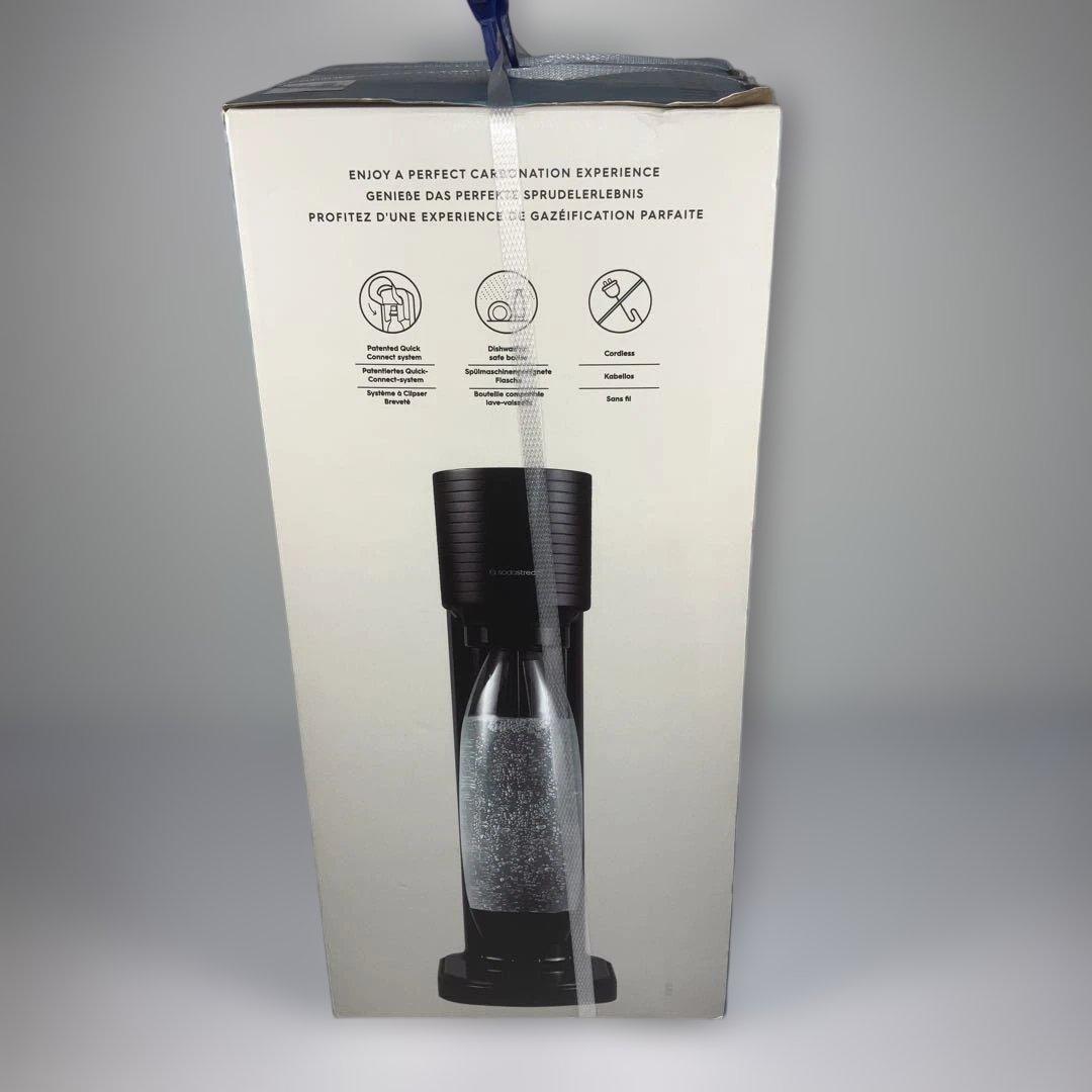 ソーダストリーム　sodastream GAIA（ブラック） 炭酸水メーカー
