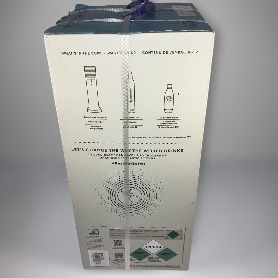 ソーダストリーム　sodastream GAIA（ブラック） 炭酸水メーカー