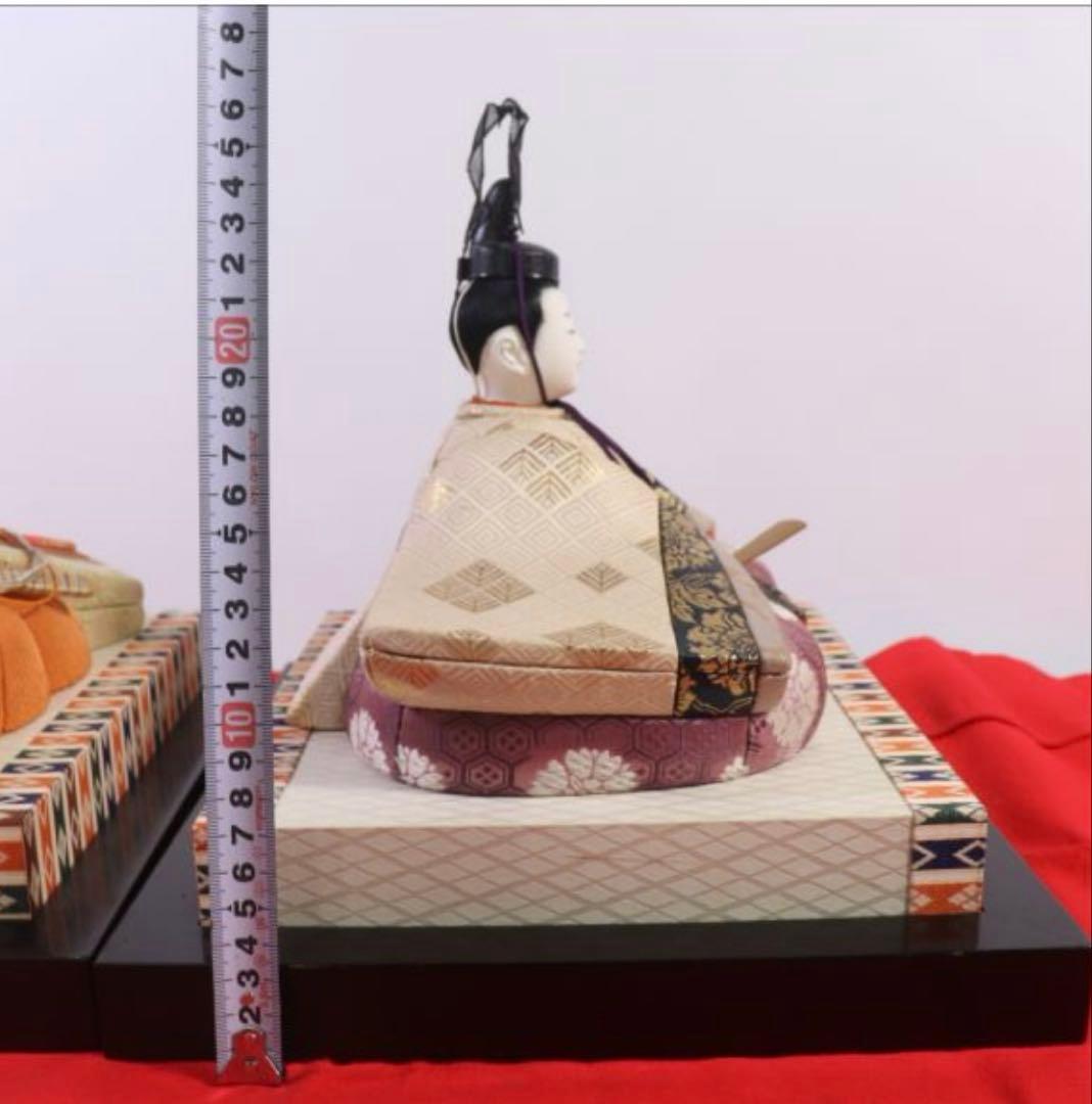 無形文化財 原米洲 作 伝統工芸 雛人形 ひな人形 木目込み人形 日本人形 久月