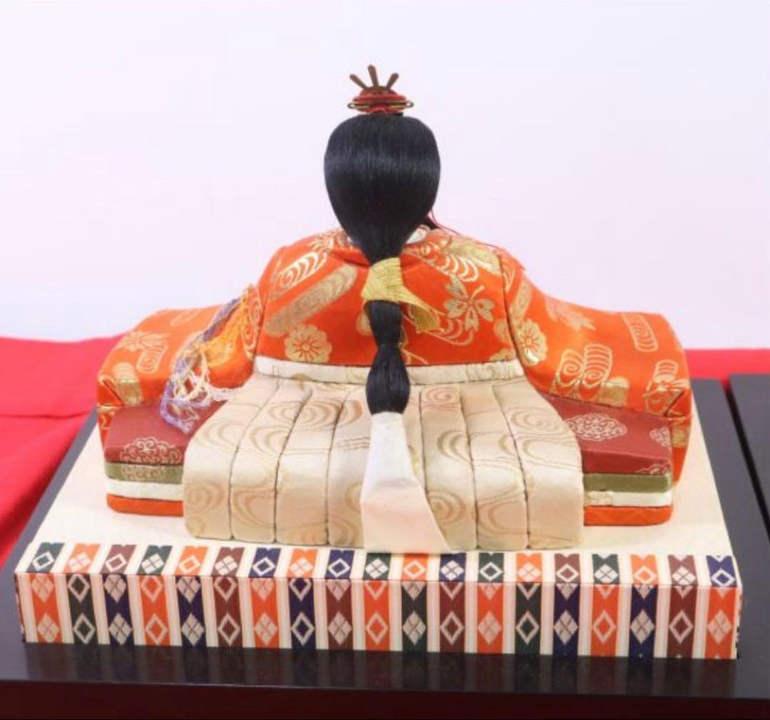 無形文化財 原米洲 作 伝統工芸 雛人形 ひな人形 木目込み人形 日本人形 久月