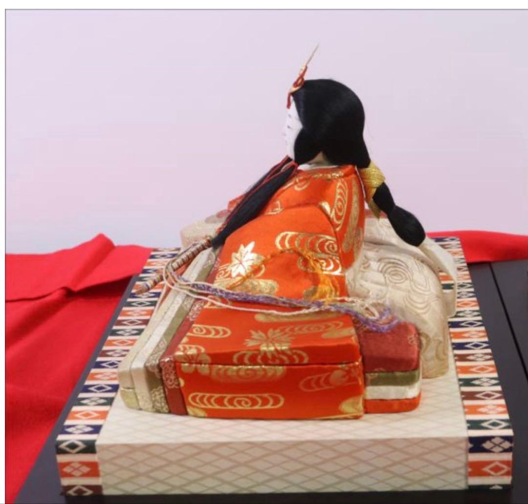 無形文化財 原米洲 作 伝統工芸 雛人形 ひな人形 木目込み人形 日本人形 久月