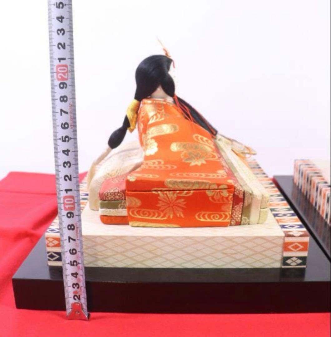 無形文化財 原米洲 作 伝統工芸 雛人形 ひな人形 木目込み人形 日本人形 久月