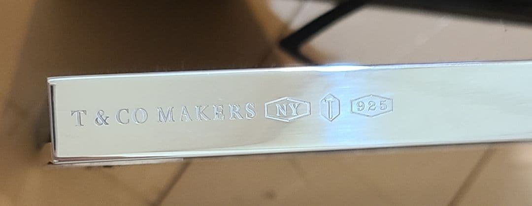 ティファニーフォトフレーム横約17cm 縦約22cm