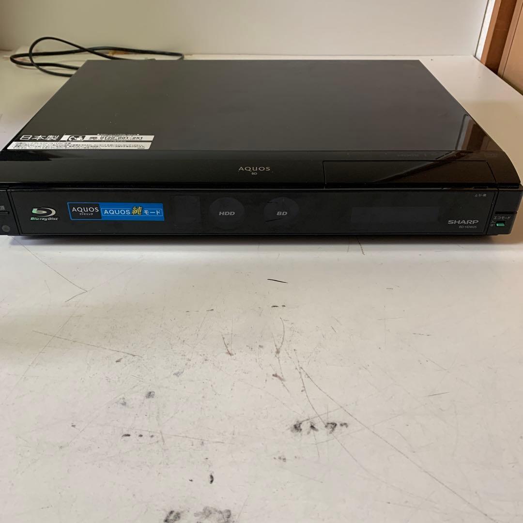 ◆通電確認済◆AQUOS ブルーレイレコーダー HDMI端子搭載13-1020