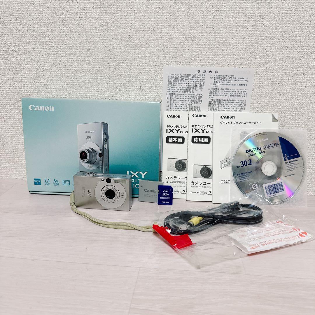 2569【動作品】Canon IXY Digital10 デジタルカメラ