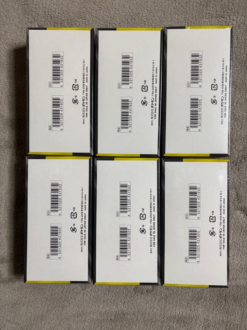 ポケモンカード MEGAドリームEX 6boxシュリンク付き