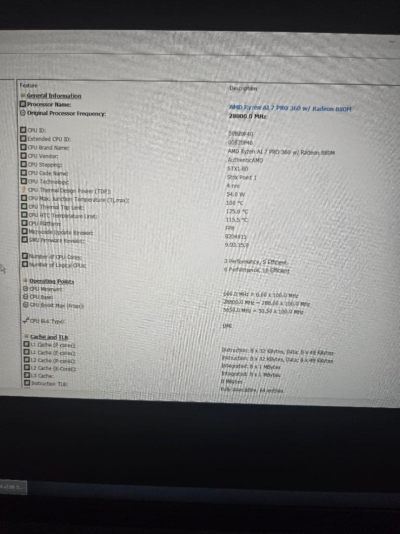 ThinkPad T14s Gen6 RYZEN AI 7　Copilot+PC