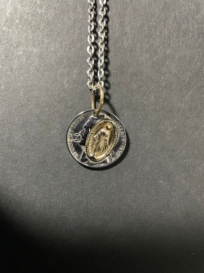 セント硬貨　ペンダント　ネックレストップのみ　現地アメリカで購入