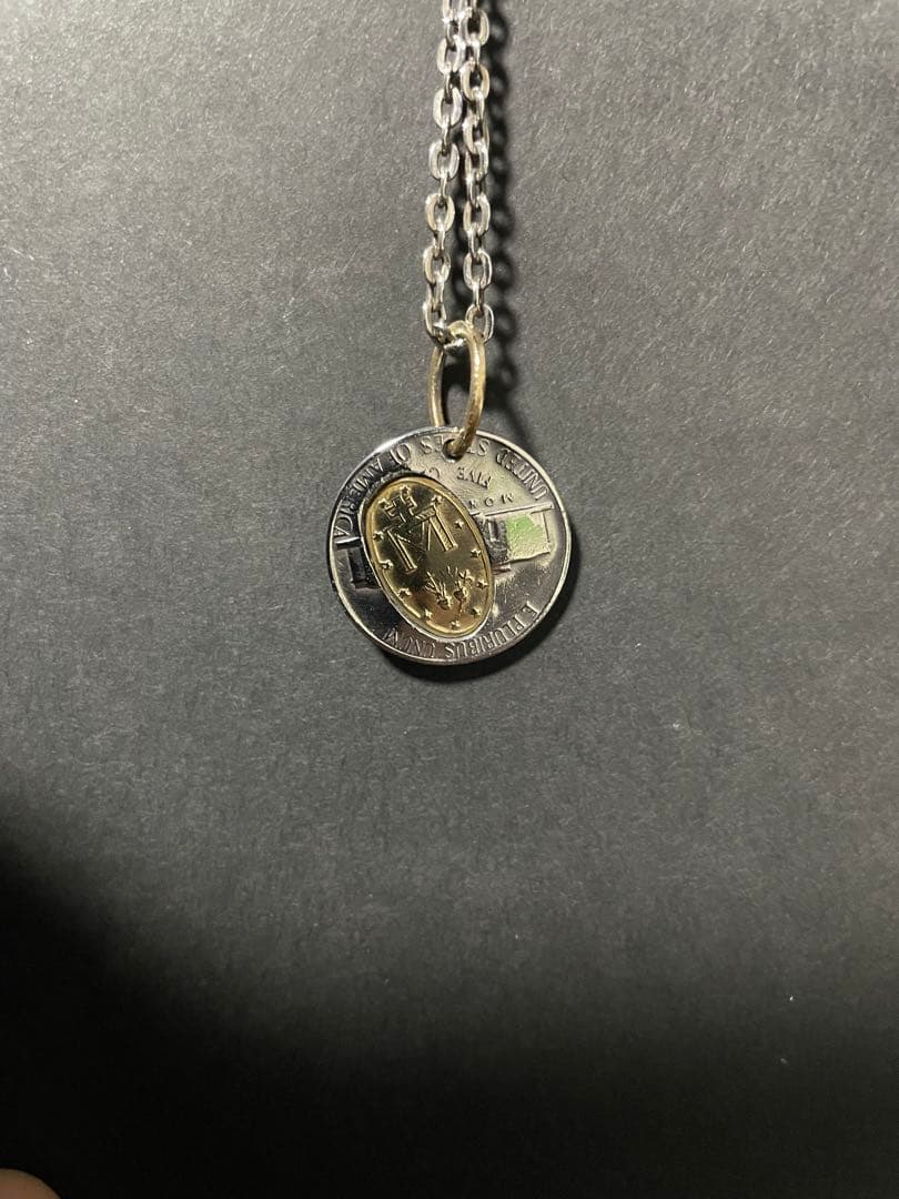 セント硬貨　ペンダント　ネックレストップのみ　現地アメリカで購入