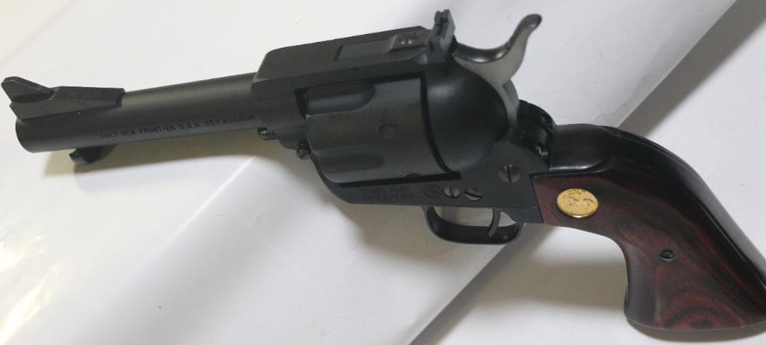 ハドソン産業HW製モデルガン コルトSAAカスタム　３５７マグナムSPG合法品