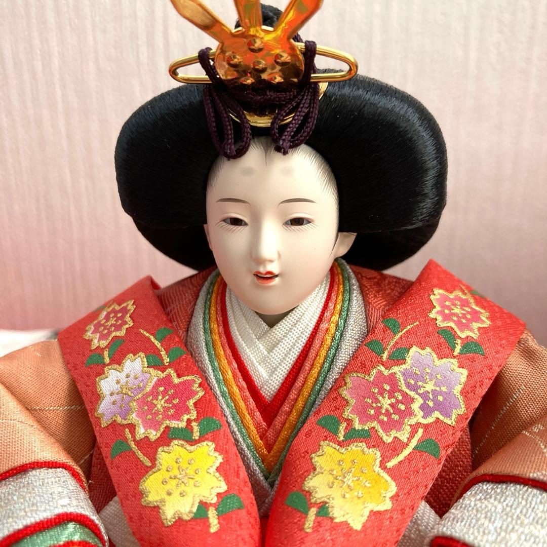 久月　よろこび雛　雛人形　三人官女　ひな祭り　ひな人形　お雛様　①