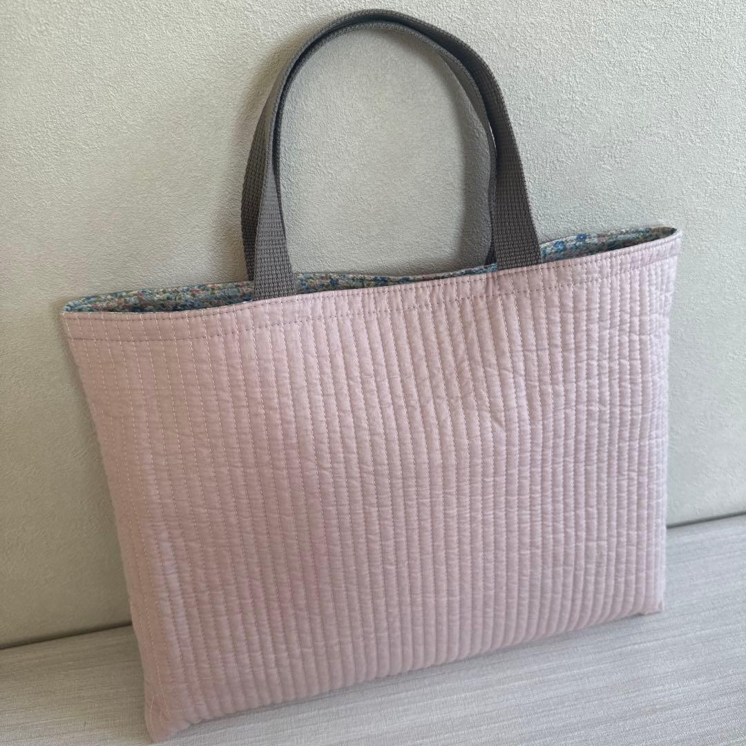 ヌビ 3点セット レッスンバッグ 上履き入れ お着替え入れ ピンク 入園入学 a