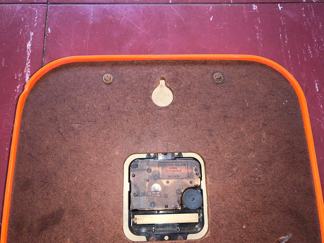 昭和レトロ　動作品　セイコー　電池式　掛時計　スペースエイジ　イームズ　ネルソン