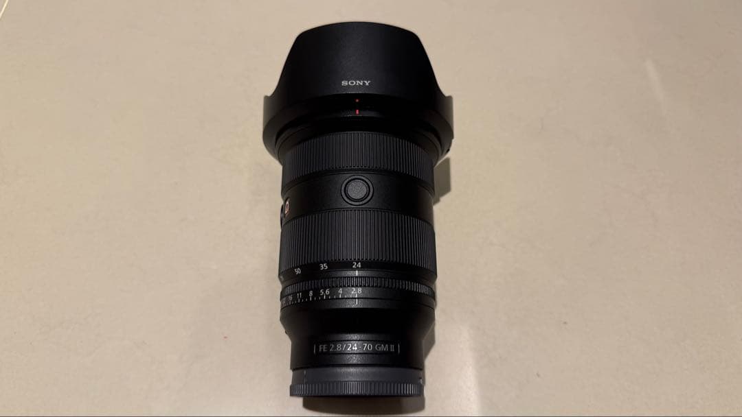 【良品】SONY FE 24-70mm F2.8 GM II プロテクター付き